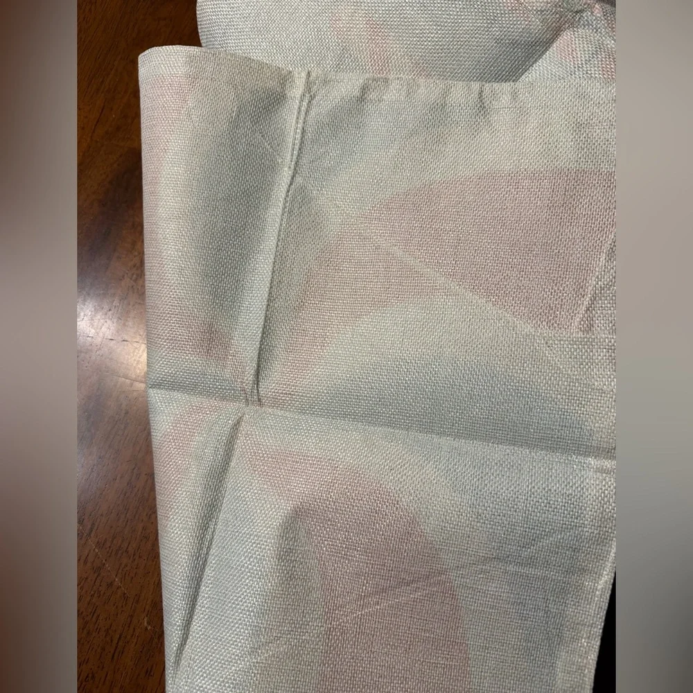 Set of 4  Peppermint Design canvas pillow covers. 17 x 17.  Holidays Christmas